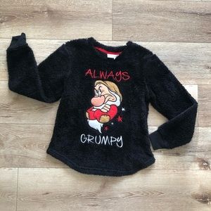 Disney Sherpa Grumpy Sweater
